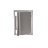 RCS Vertical Door 14"x 19" - Valiant Series featuring a stainless steel construction and recessed handles for outdoor kitchens.